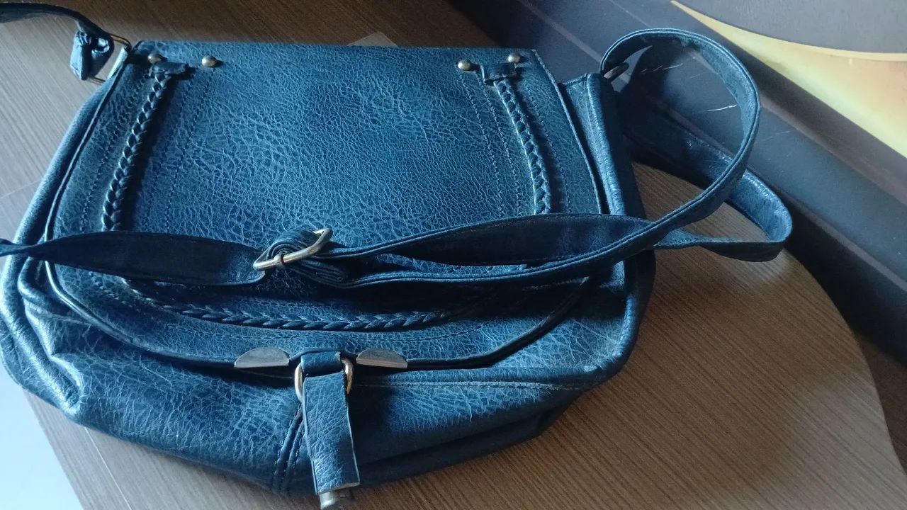 Bolsa de couro  - Foto 5
