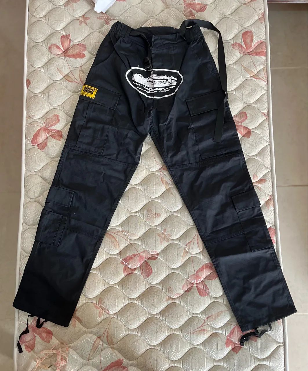 Calça Corteiz Cargo Preta