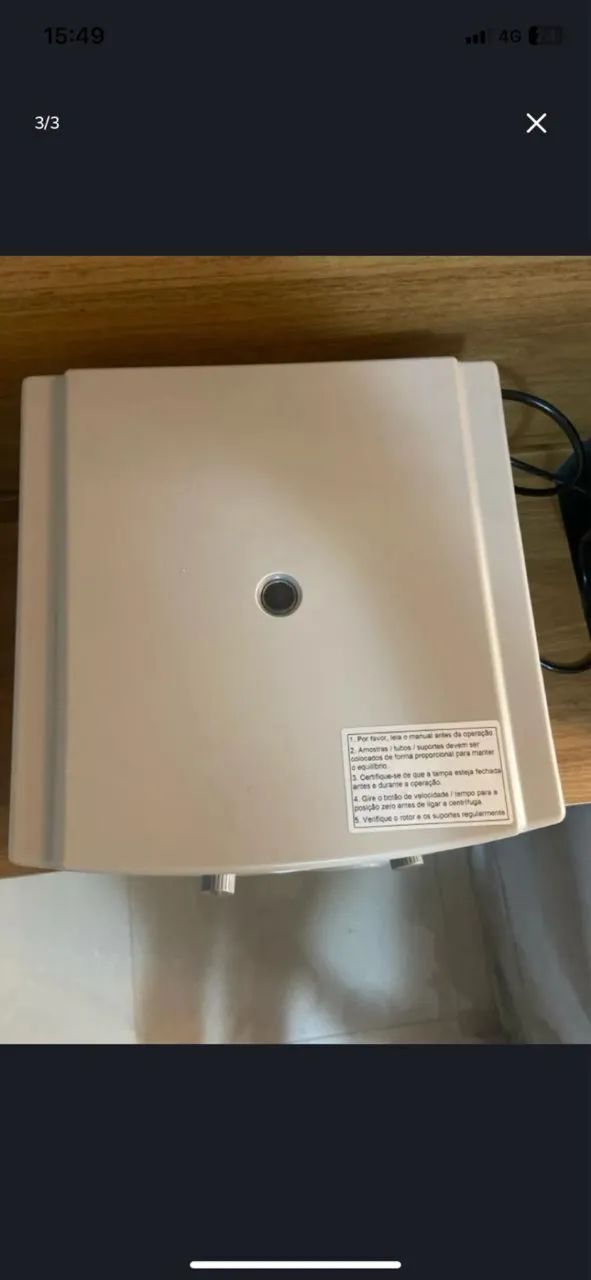 Centrifuga laboratorial pin max 80-2B