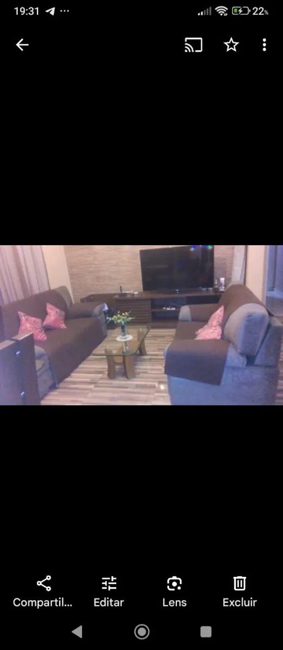 VENDO SOFÁ DE 2 E 3 LUGARES - Foto 5