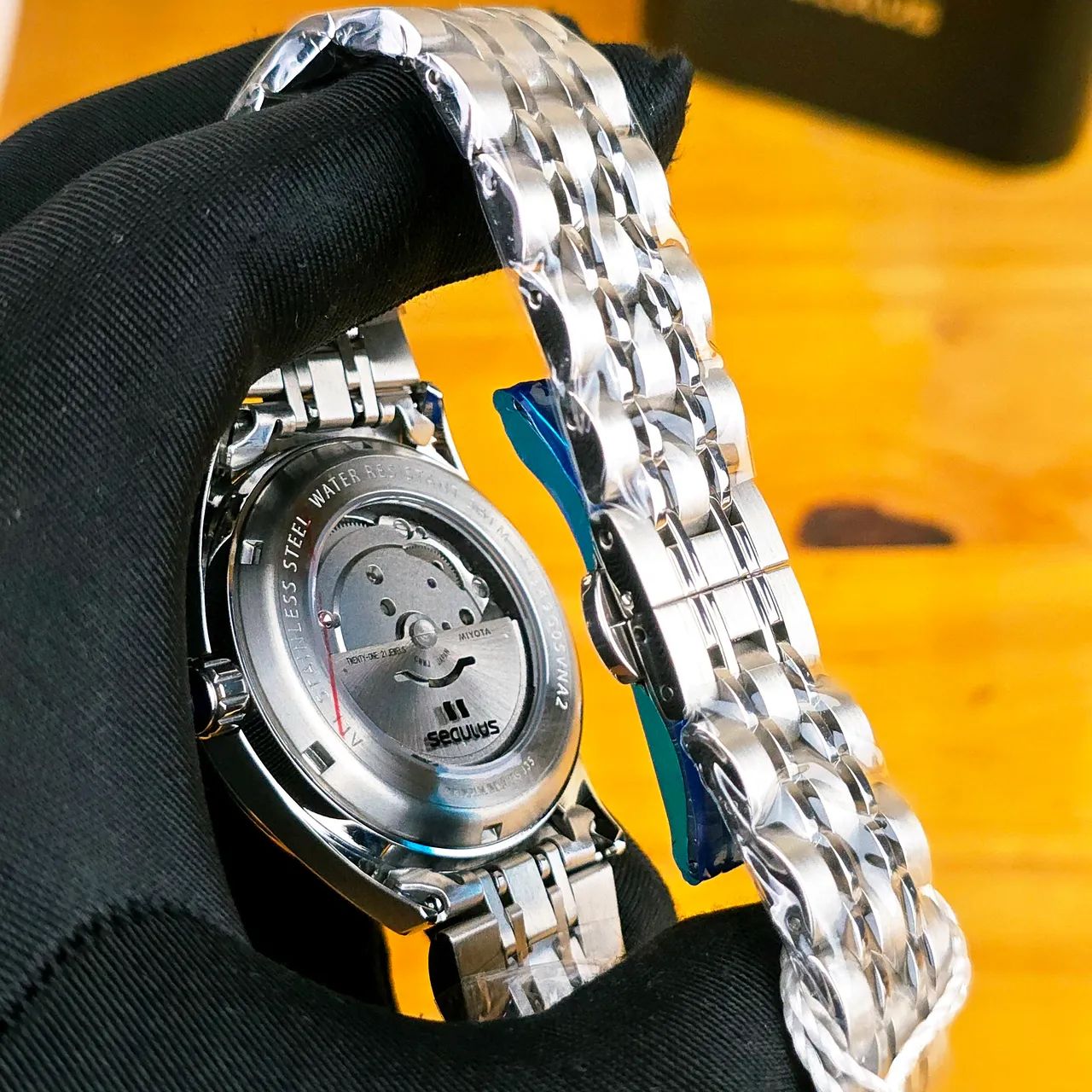 Relógio Seculus Automatic 40mm prata 2026 - Foto 3