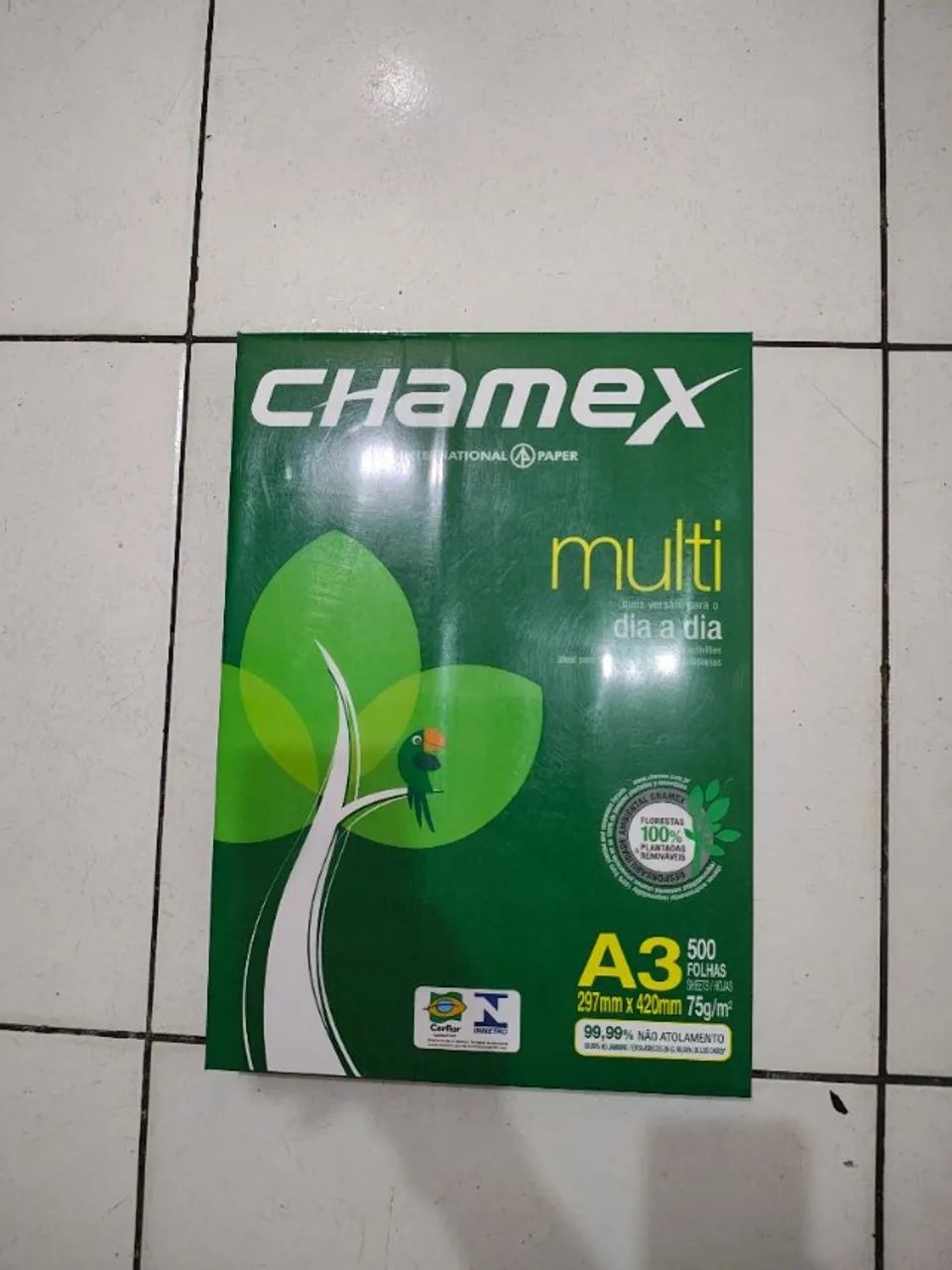 Papel A3 Chamex 500 Folhas