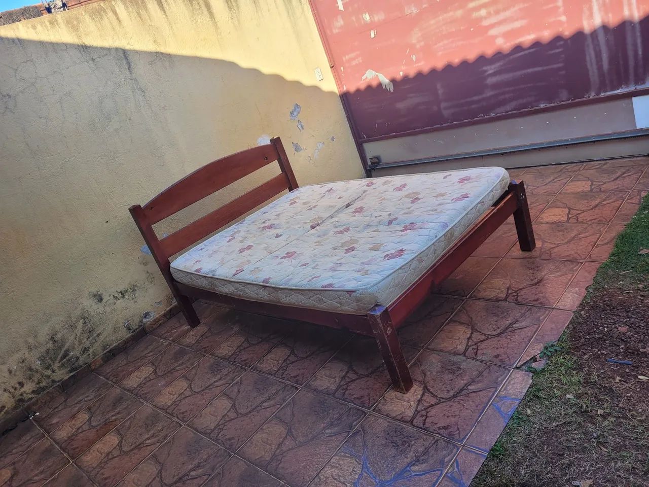 Cama de casal madeira  - Foto 4