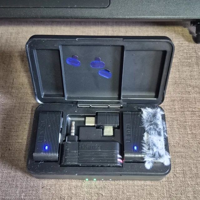 Microfone de Lapela Wireless Ulanzi A100