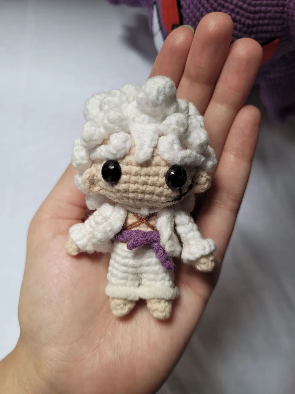 Amigurumi Luffy One piece crochê  - Foto 4