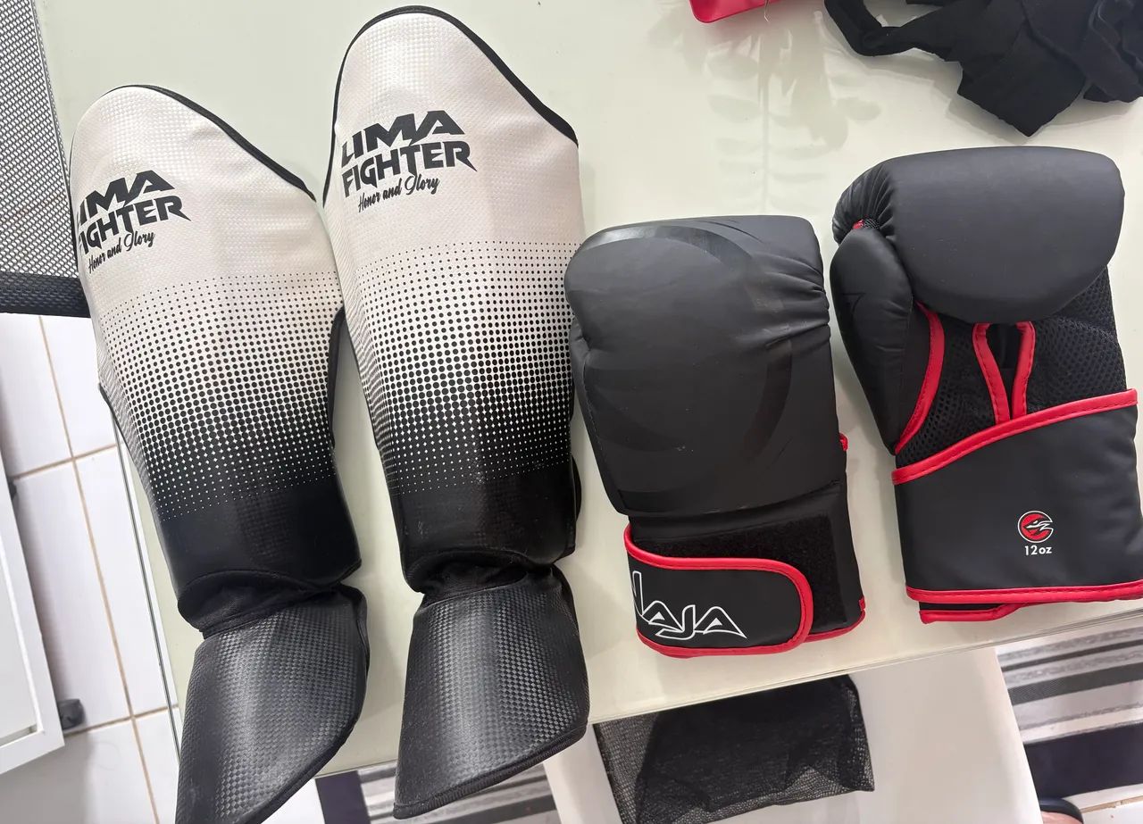 Kit de Boxe e Muay thai