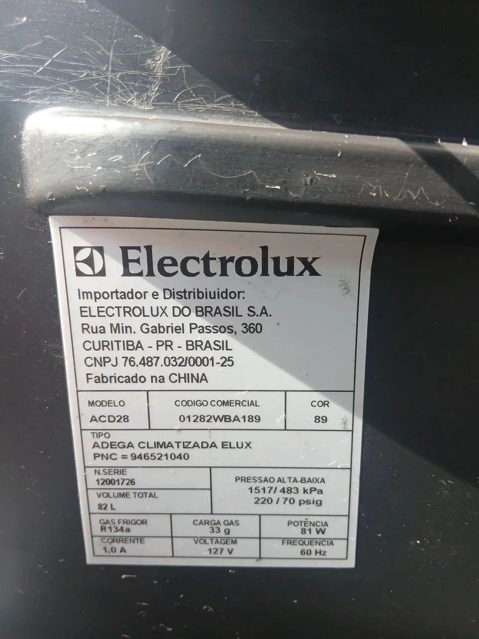 ? ADEGA CLIMATIZADA ELECTROLUX AC28 - Foto 5