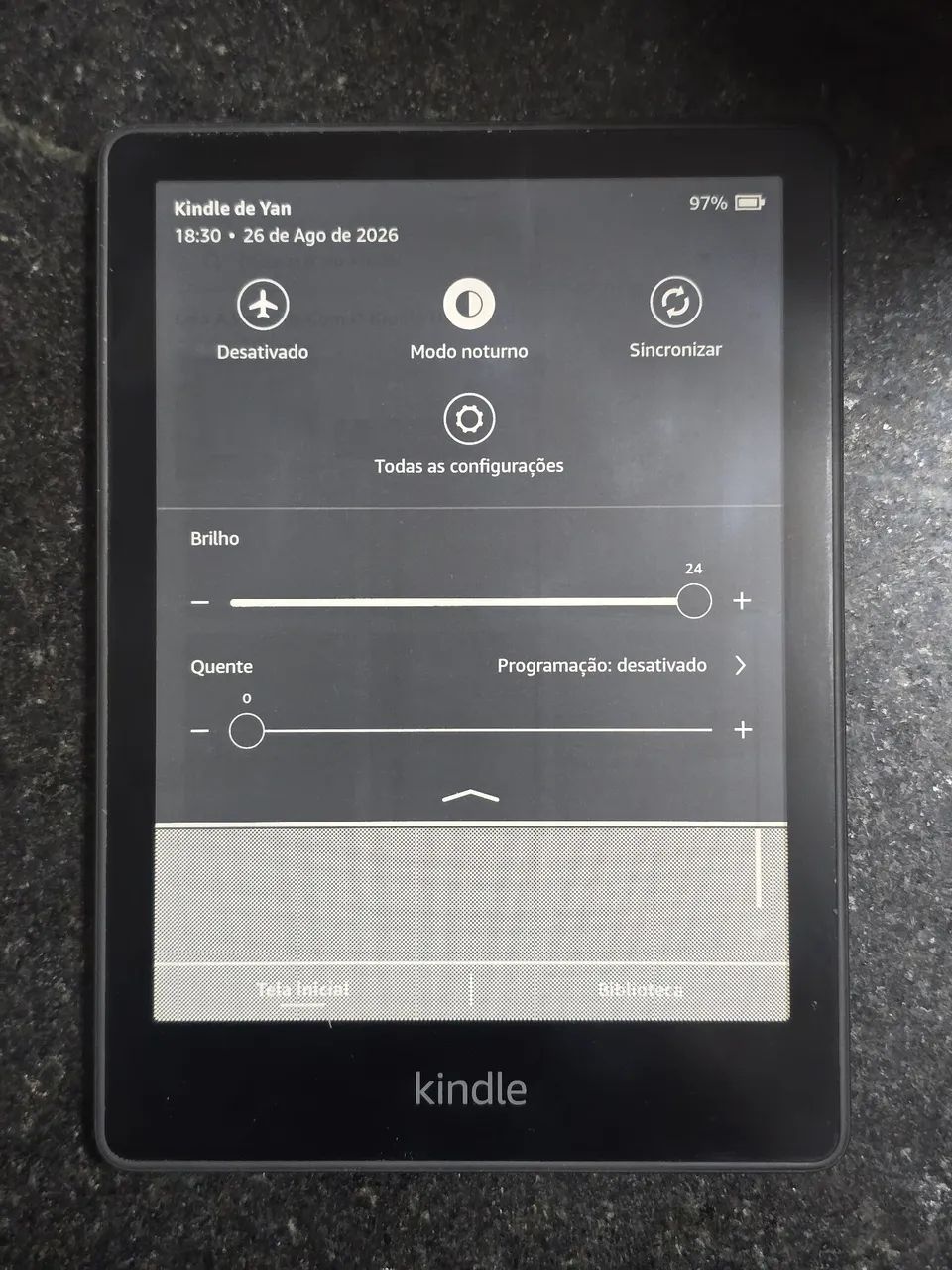 Kindle Paperwhite 11 + capa - Foto 4