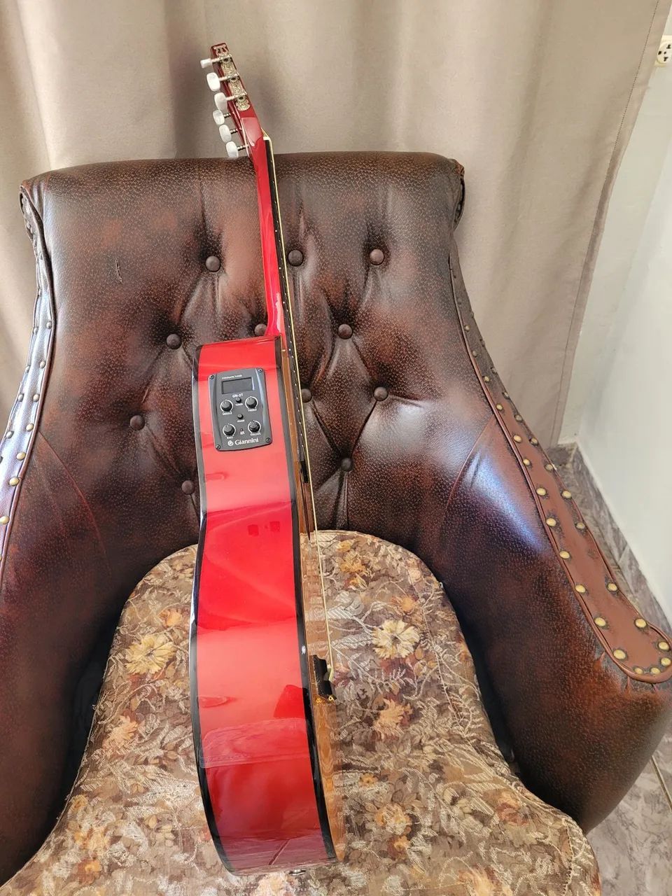 Violão Giannini Elétrico acústico. - Foto 4