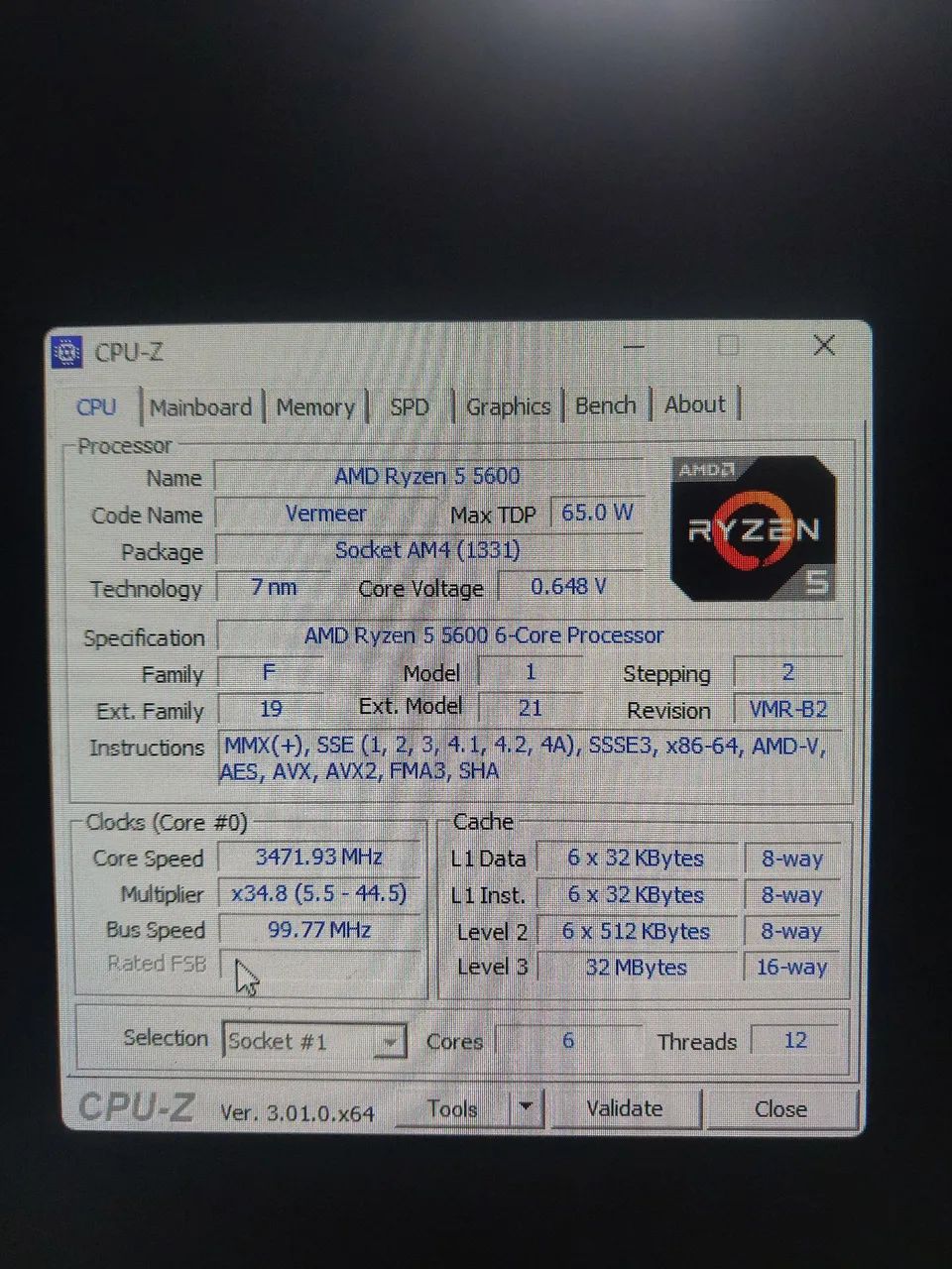 Ryzen 5 5600  - Foto 2