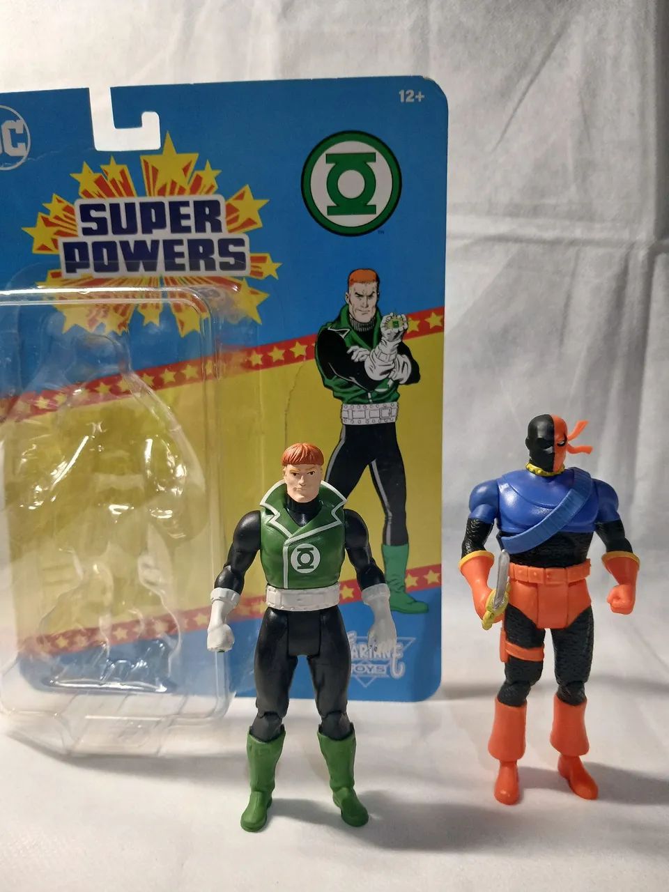 Superpowers - Bonecos DC - Mcfarlane Toys- Guy Gardner e Deathstroke