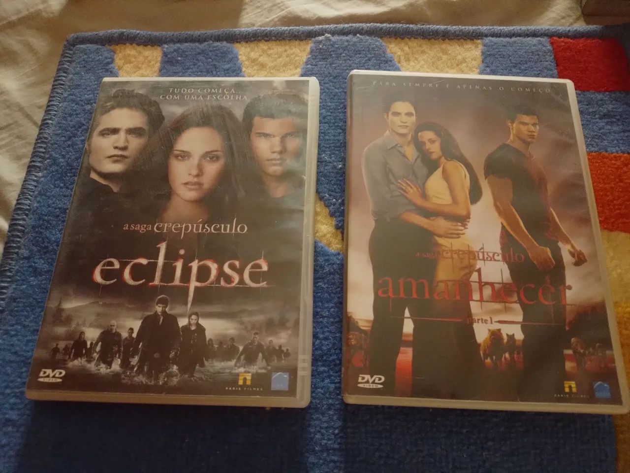 Dvds originais eclipse e amanhecer parte 1 3xcartao retirar no