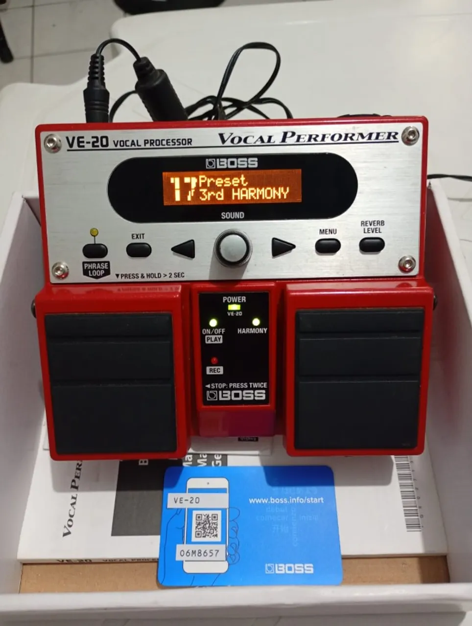 Pedal loop station boss rc3 - Instrumentos musicais - Jardim