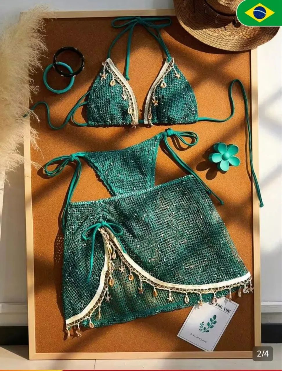 Conjunto Biquíni SHEIN NOVO - Foto 2