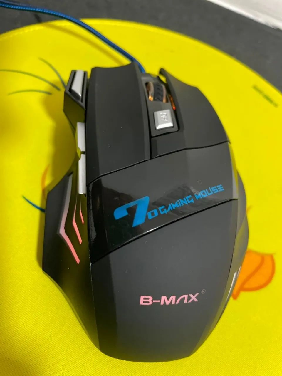 Mouse Gamer 7D com Iluminação LED e Botões de DPI Ajustável - Foto 2