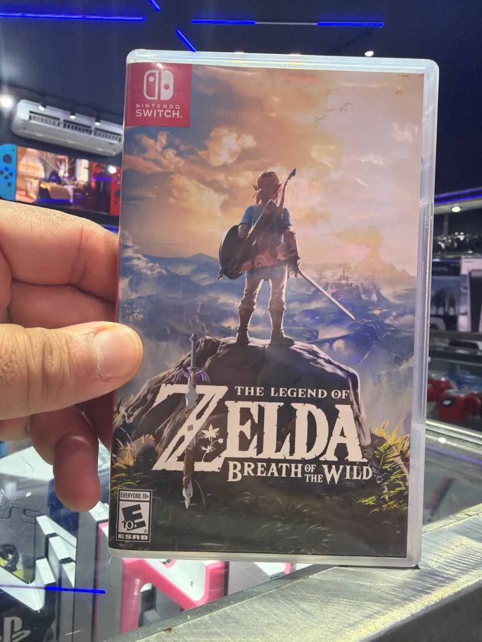 ☆SALE!☆unico 【廃盤】BREATH TVボード Jogo do Nintendo Switch Zelda Breath of the wild - Jogos de Vídeo