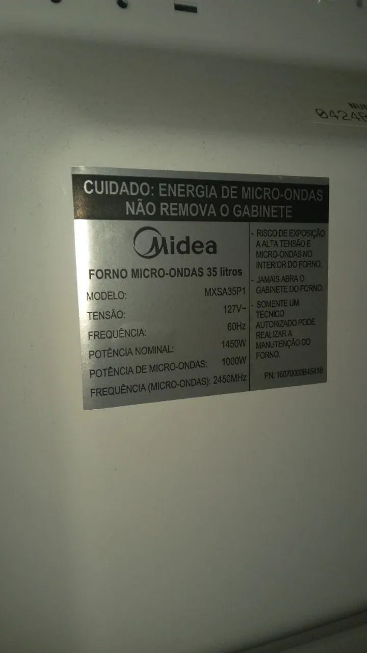 Micro-ondas Midea 35 litros - Foto 2