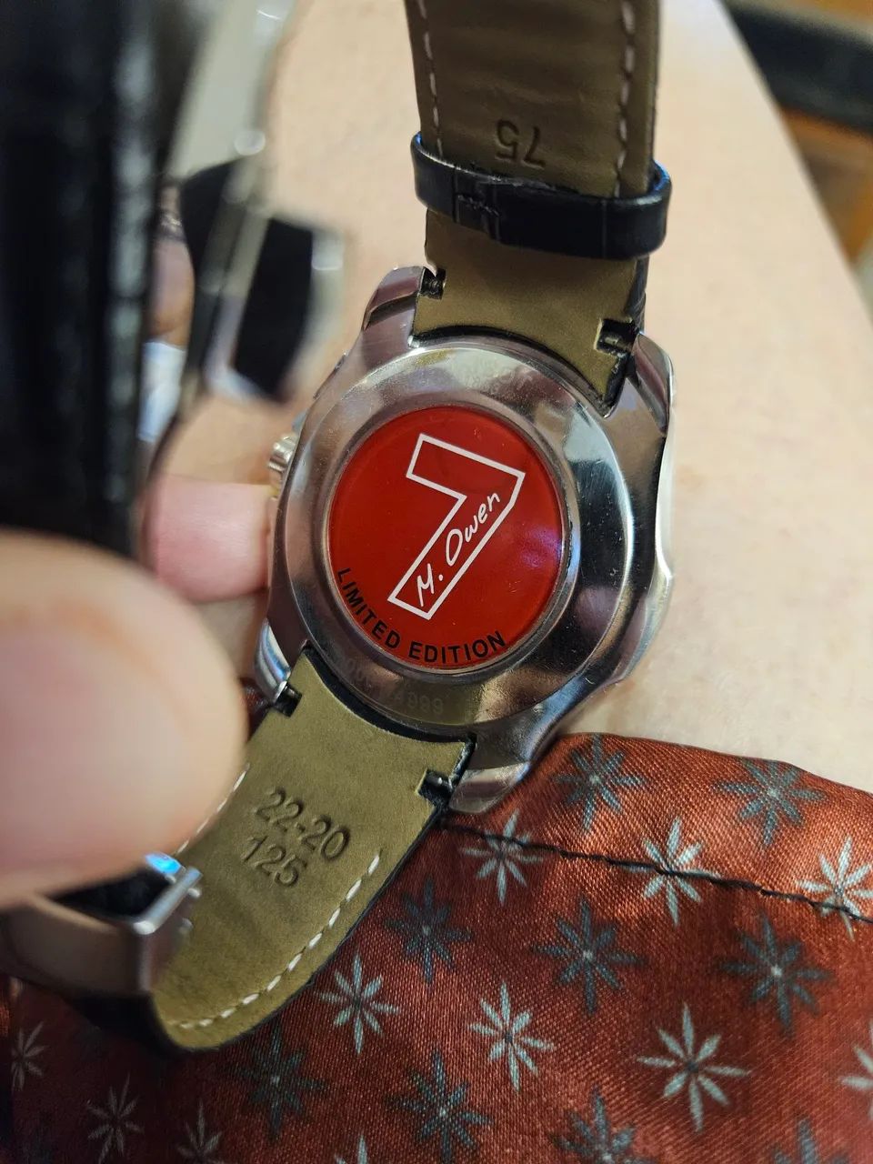 Relógio Tissot GMT Edição Limitada Michael Owen - Foto 3