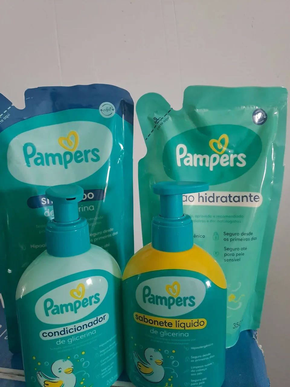 Kit cuidado para bebê 