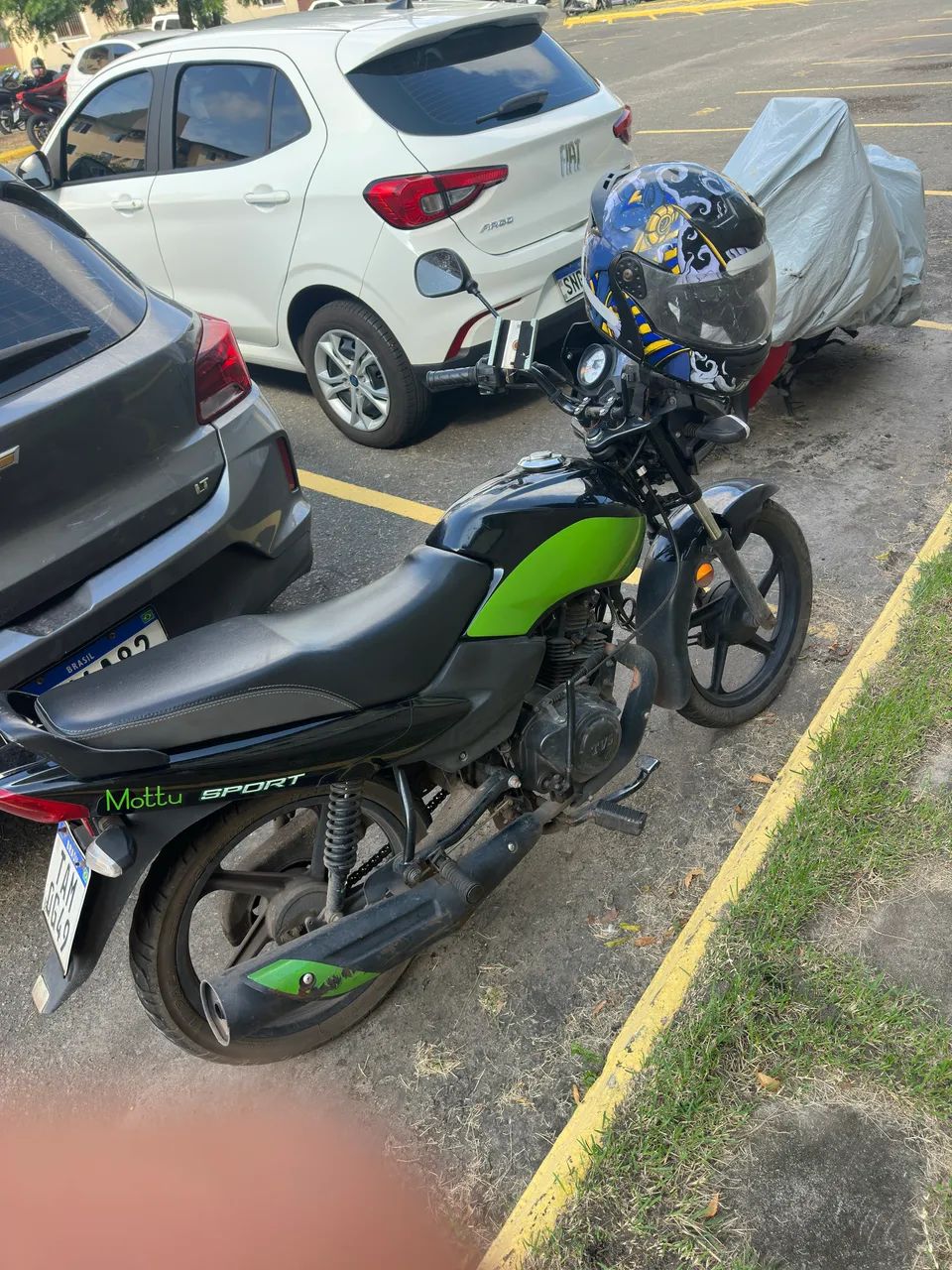 Moto quitada e revisada 
