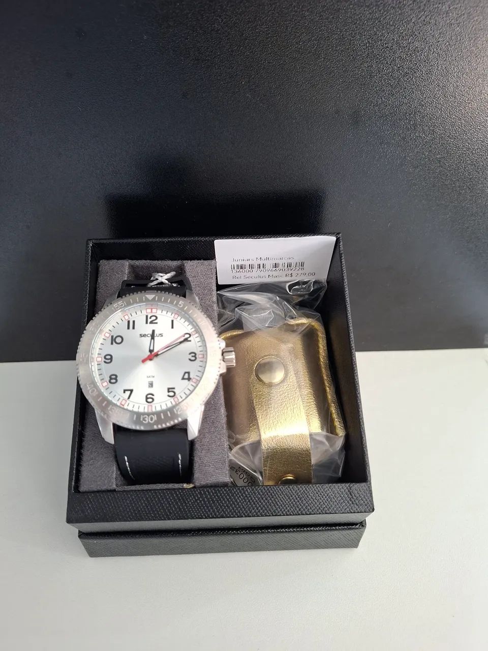 Relógio Seculus Masculino  - Foto 4