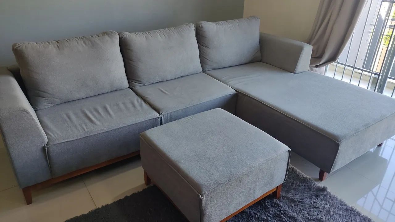Sofá 3 lugares com chaise - Foto 3