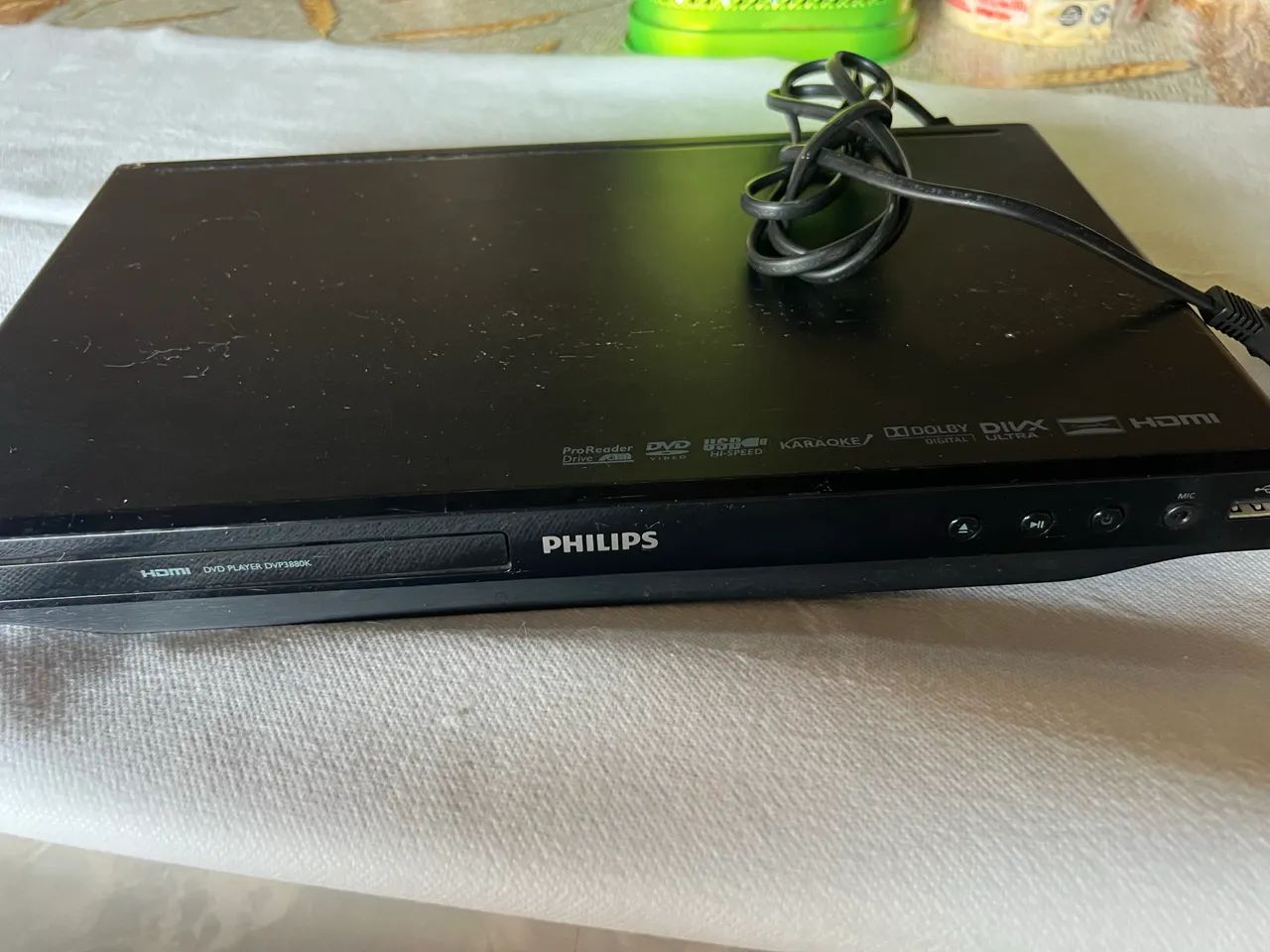 DVD Player Lenoxx com HDMI, USB e Karaokê - Pronta Entrega