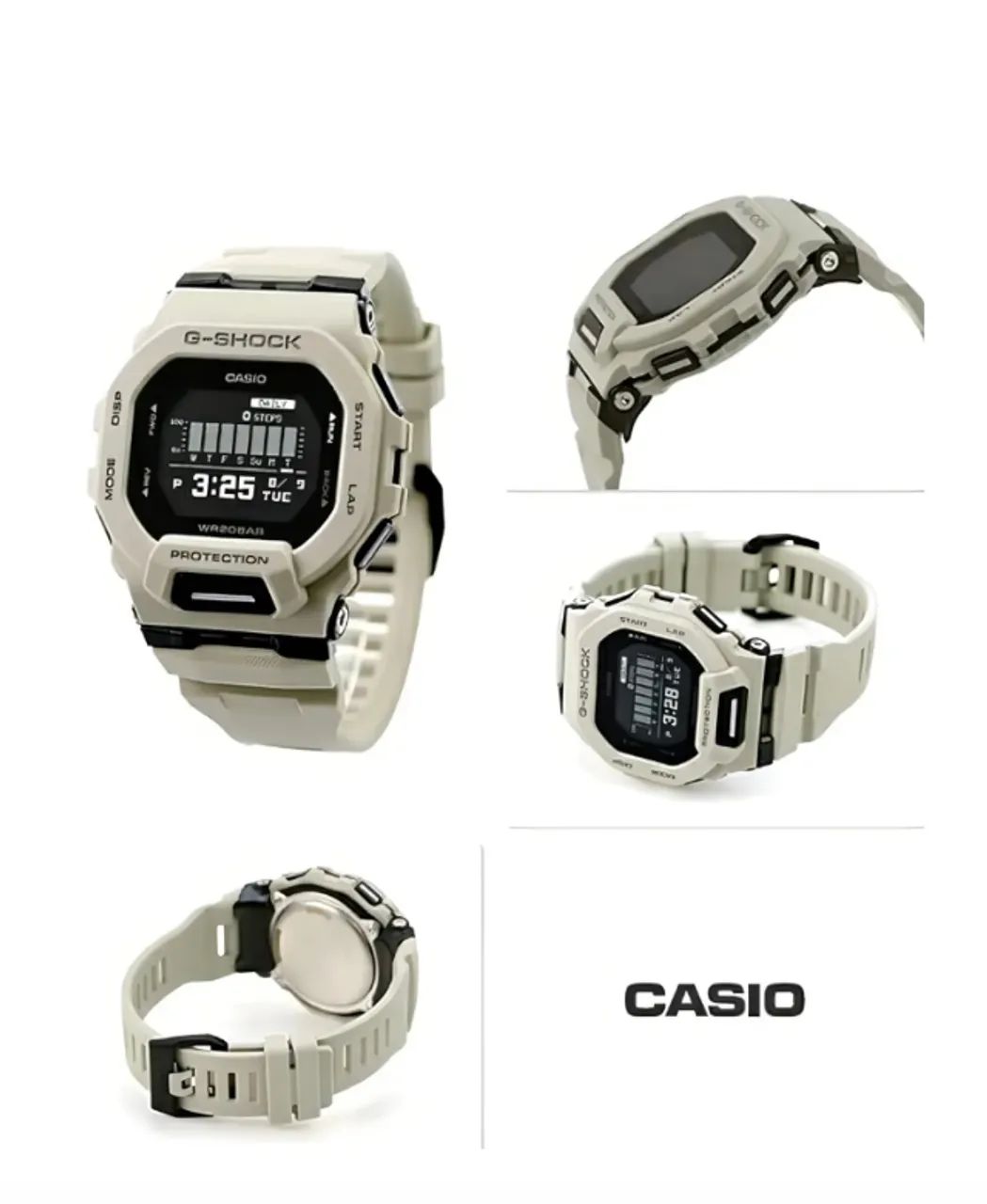 Relogio Casio G-shock Branco 