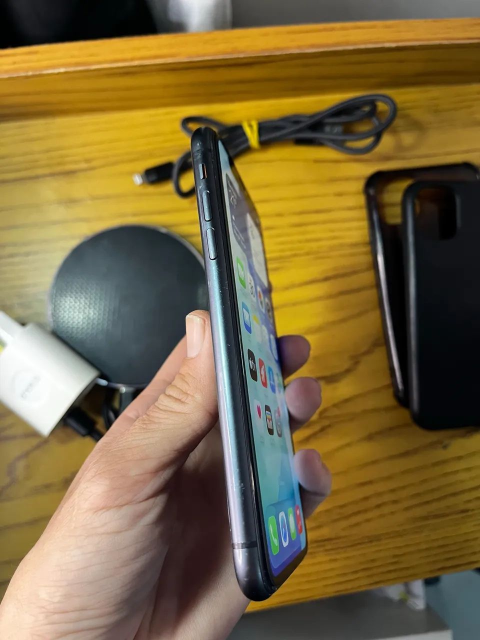 iPhone 11Black 64GB c/ Carregador USB e Indução (VALOR FINAL) - Foto 4