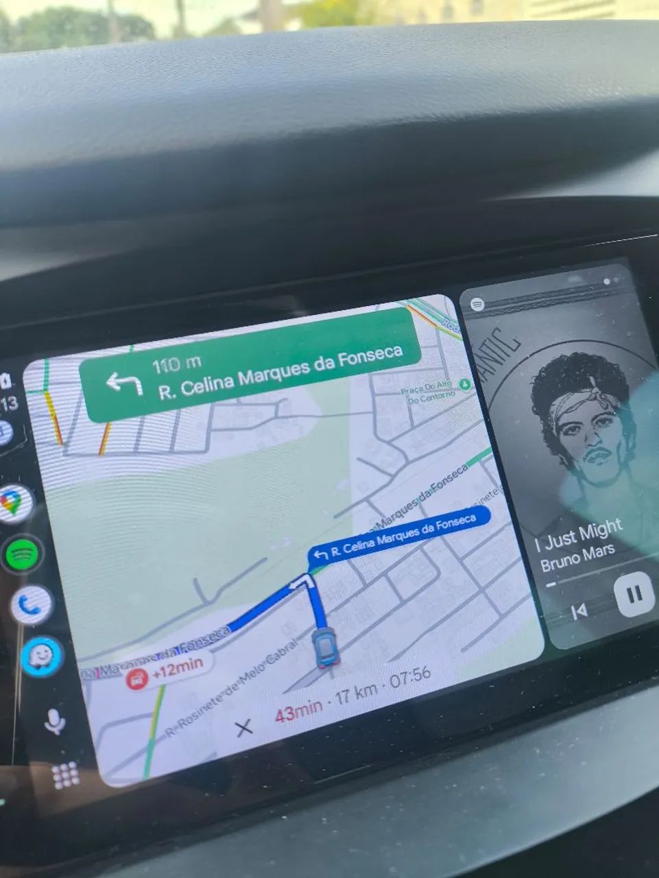 Multimídia 7" Android Auto + Câmera de ré - Foto 3