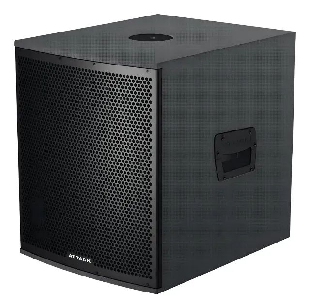 Caixa Subwoofer Ativo Attack Vrs 1510 A 1000w 15'' Preto