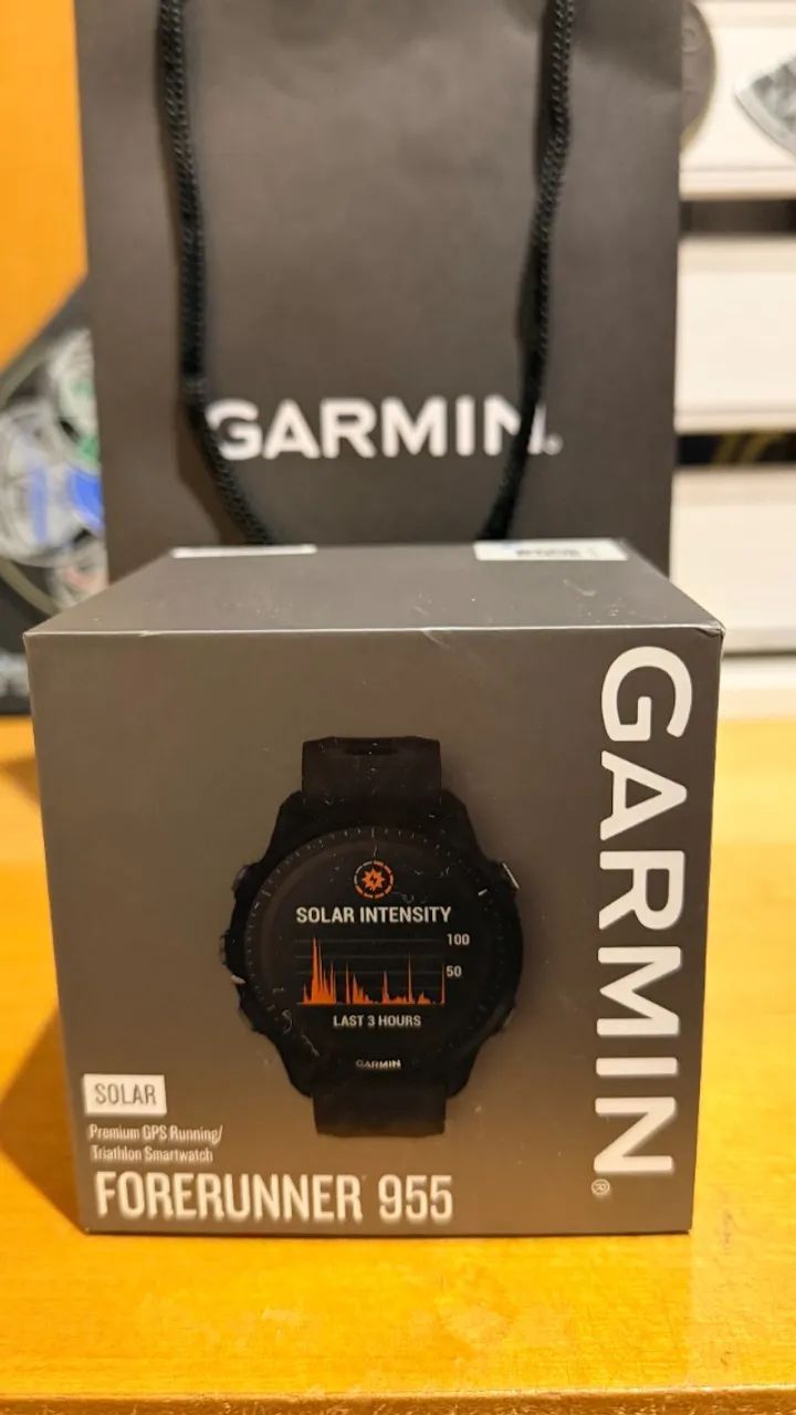 Relogio Corrida Garmin Forerunner 955 Solar (Preto) - Foto 6