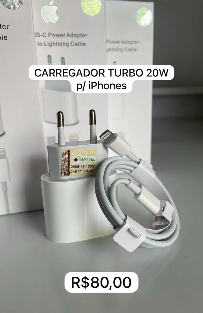 Carregador iPhone Original 20W