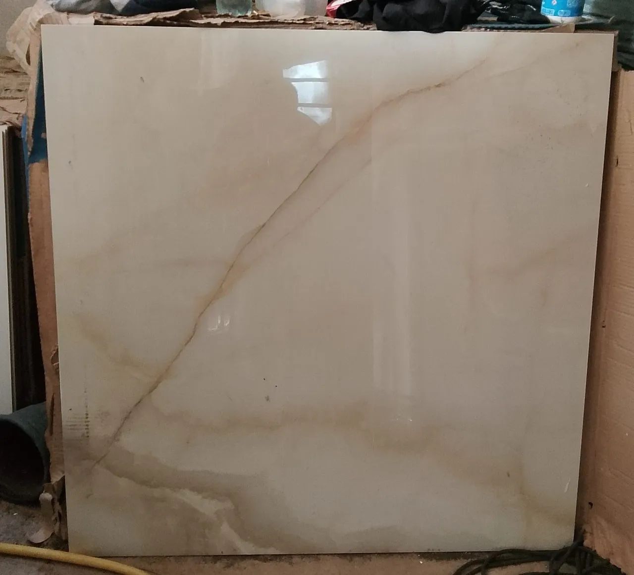 Selling 80 sqm Polished Floor Tiles 87x87 cm