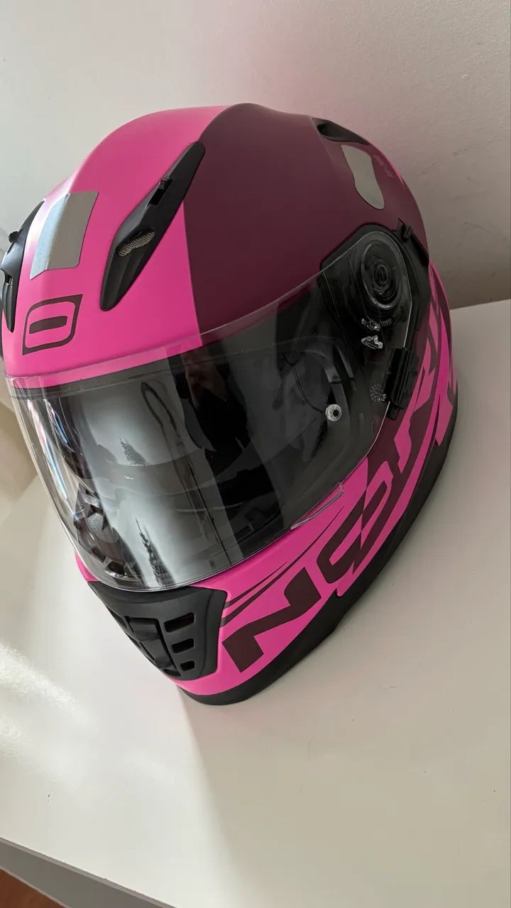 CAPACETE NORISK SOUL MANTY ROSA -Tamanho 56 - Foto 3