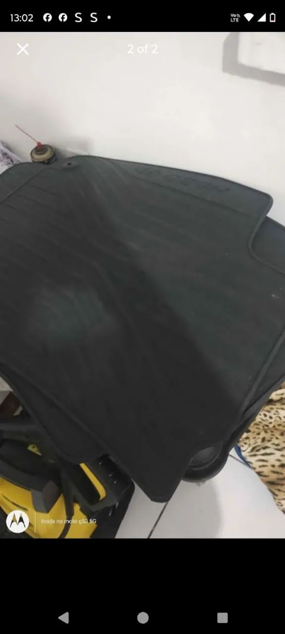 VENDE-SE KIT DE 4 TAPETES PARA CARRO  - Foto 2