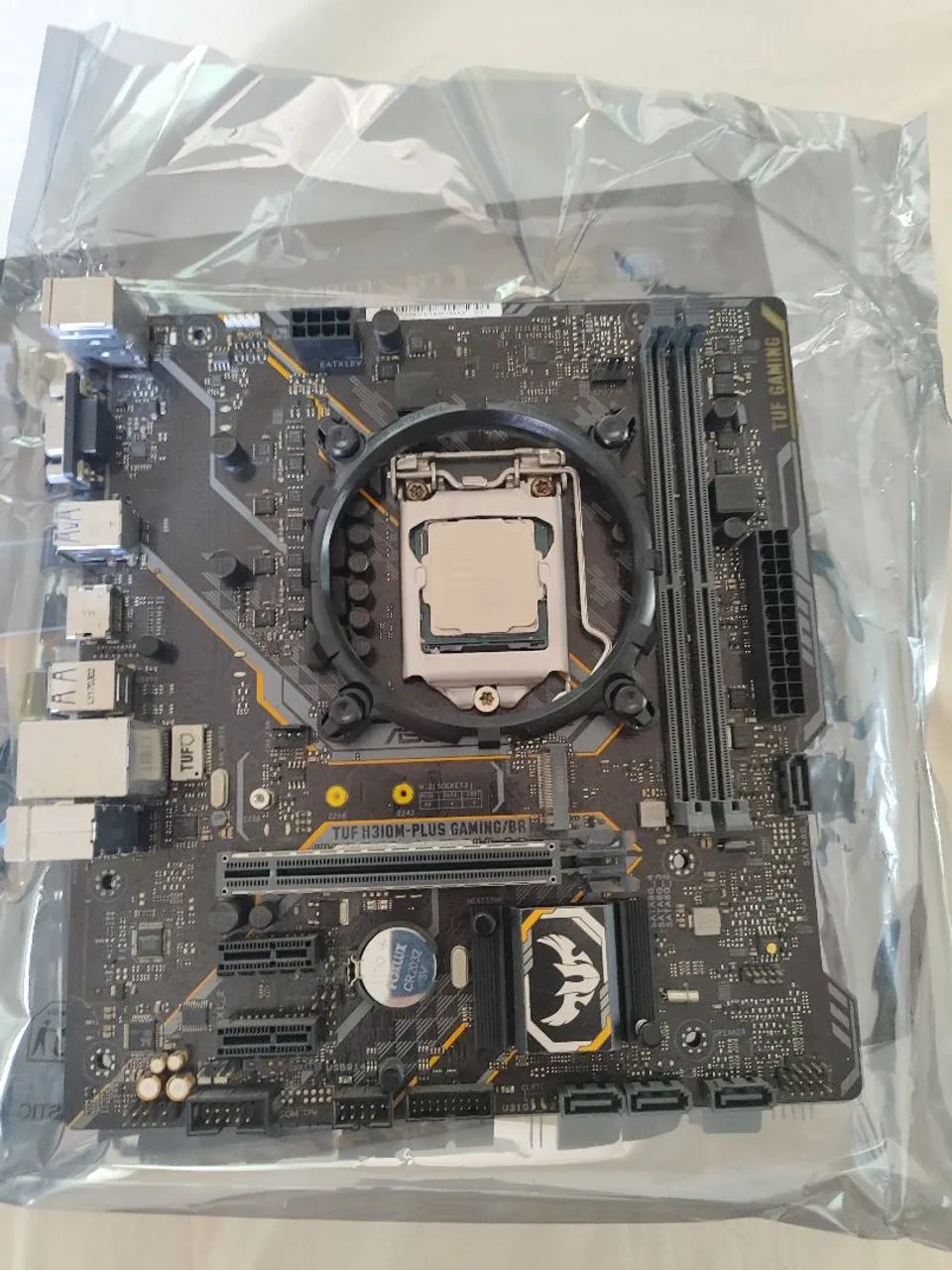 Kit Placa mãe ASUS TUF H310m + Processador I5 9400f - Foto 4