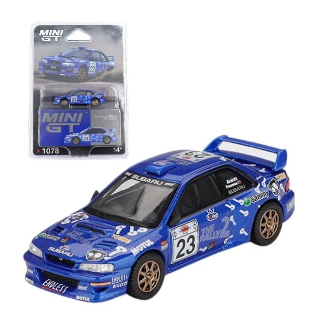 MINI GT 1078 - Subaru Impreza WRC99 #23 2000 Acropolis Rally