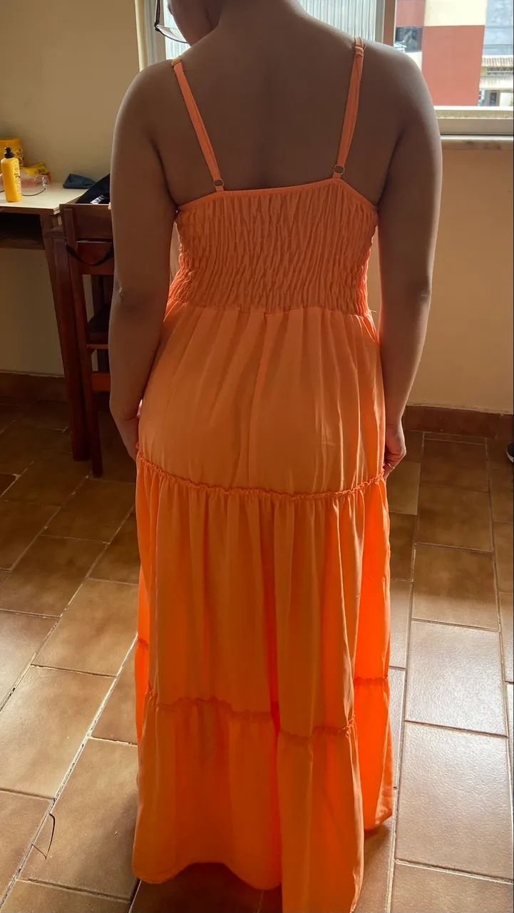 Vestido longo Coral - Foto 2