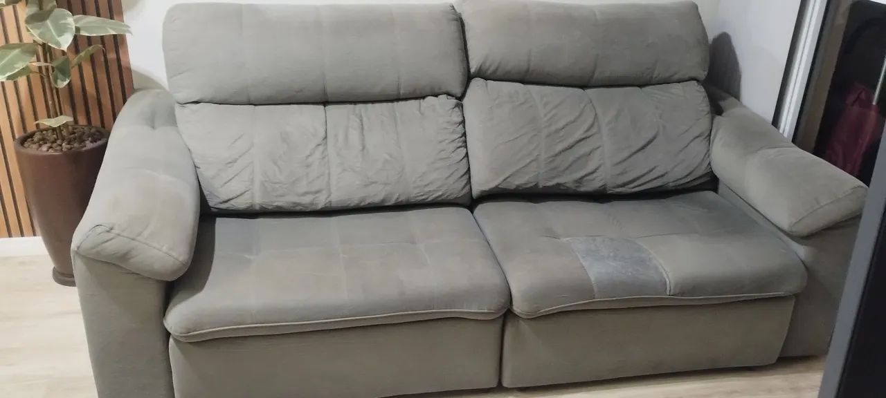 Sofá 2.3mts, retrátil, espuma pillow top  - Foto 2