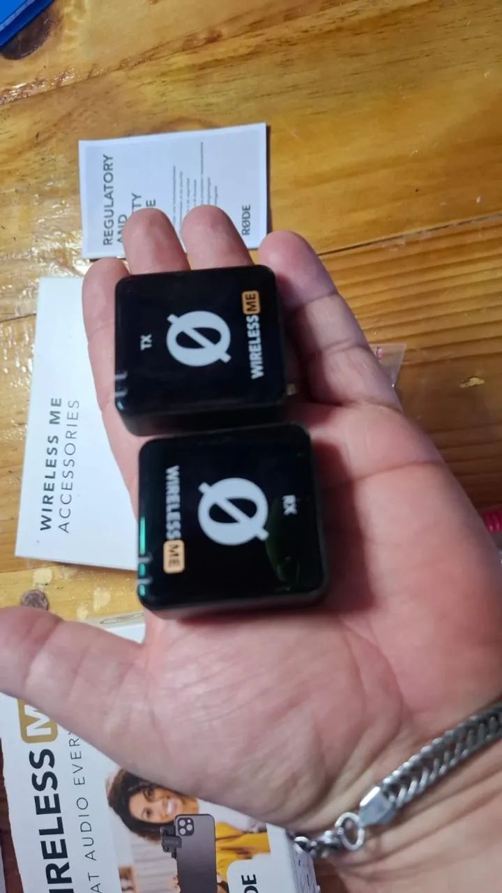 MICROFONE LAPELA - RODE WIRELESS ME - UM DOS MELHORES DO MERCADO