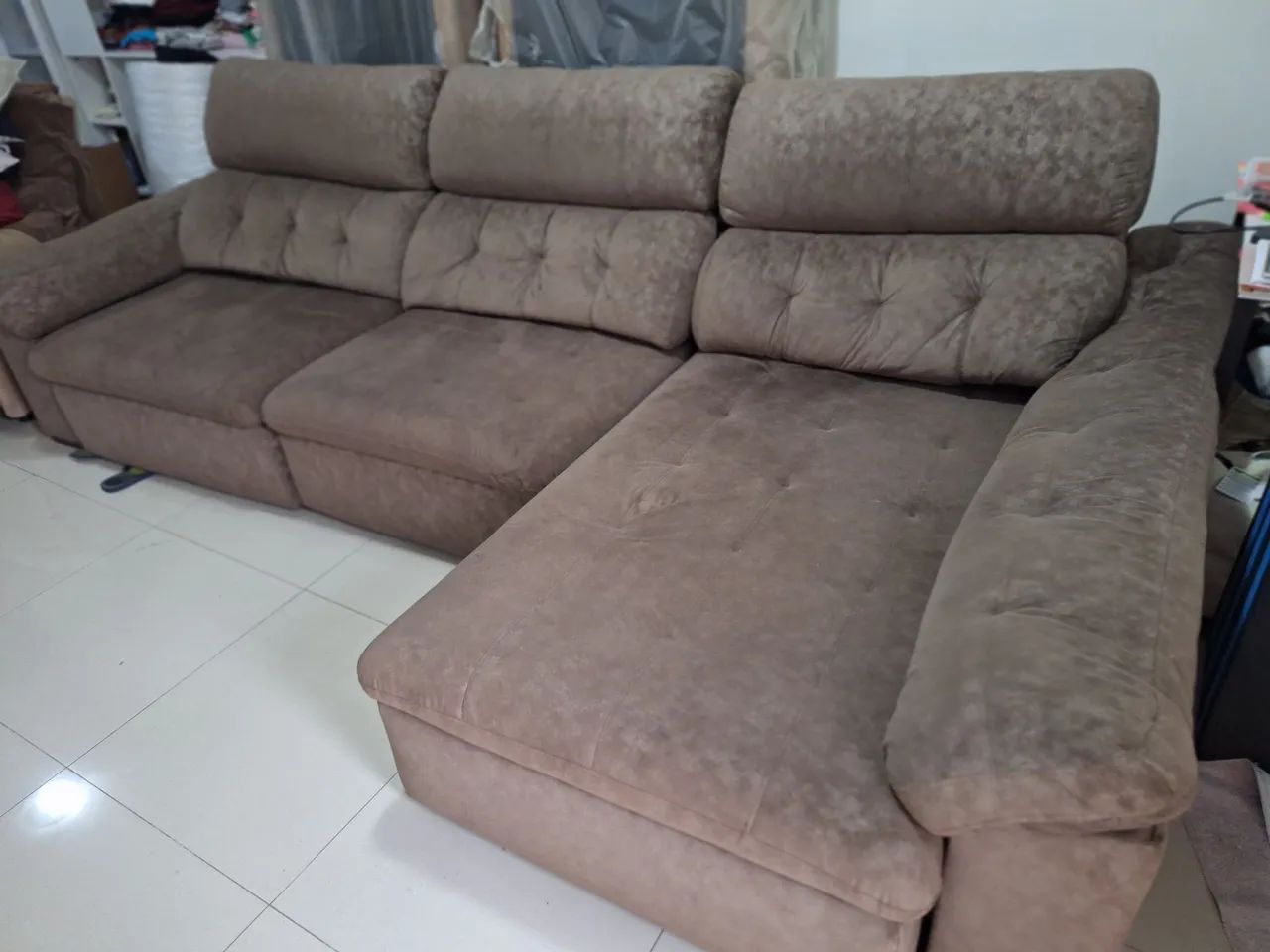 Sofá retrátil 3 lugares, 3 m. - Foto 3