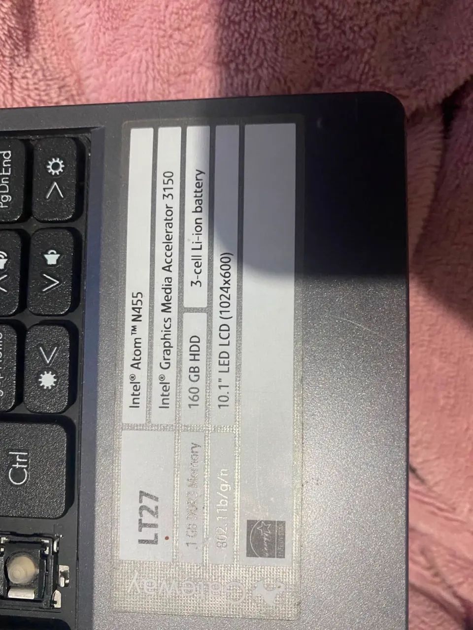 Vendo notebook 