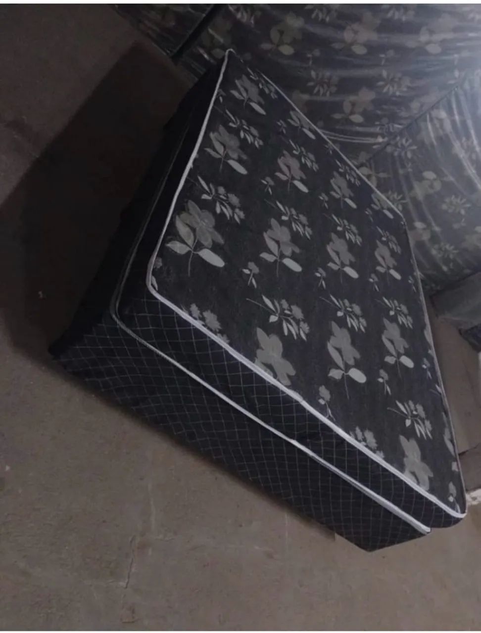 Cama box  casal semi ortopédica 