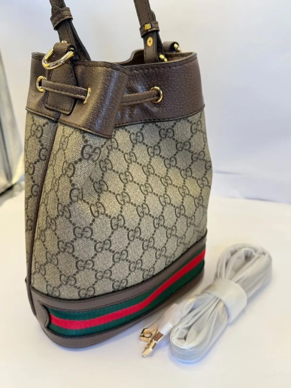 bolsa Gucci Ophidia Bucket Bag - Foto 4
