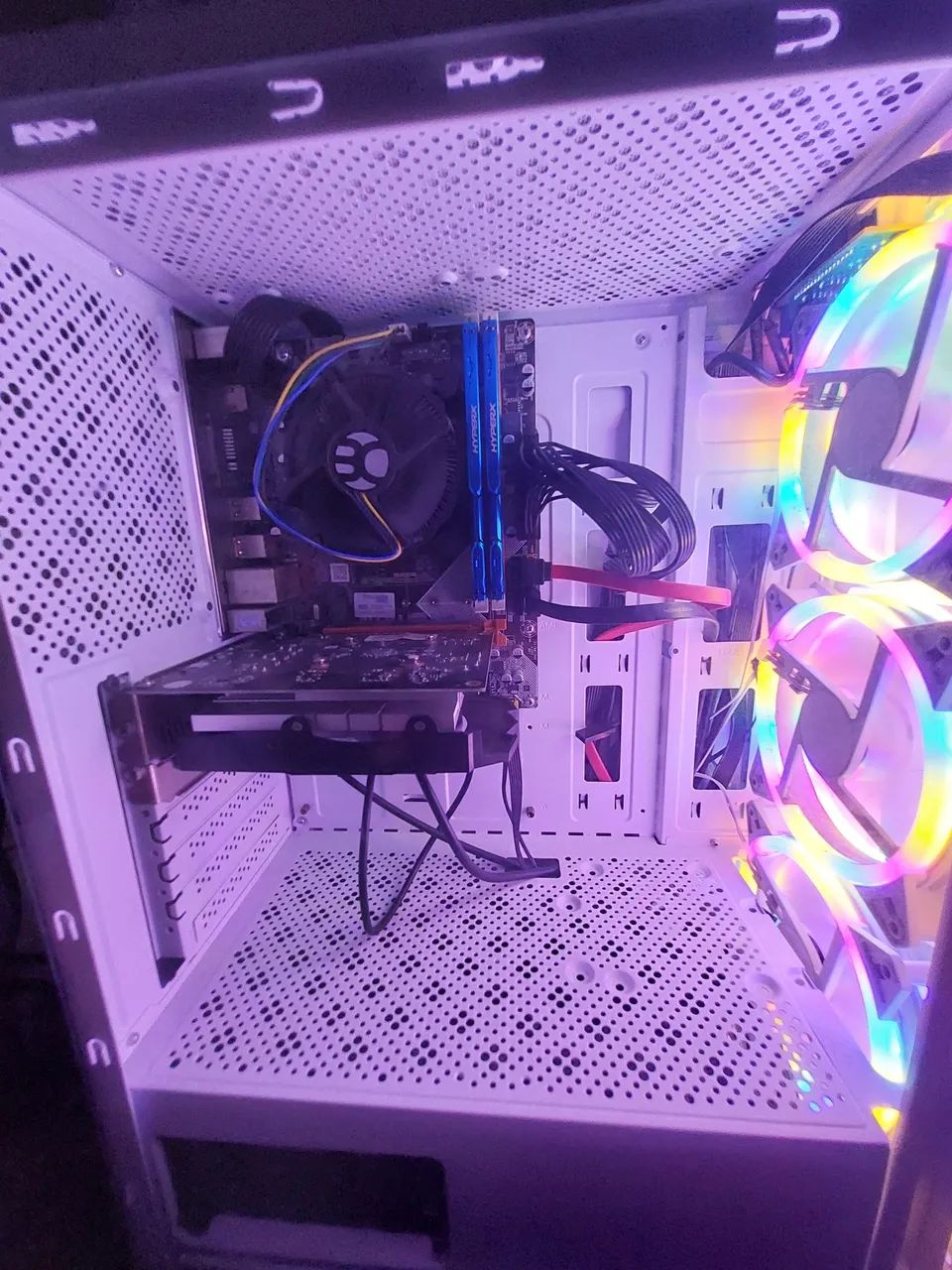 KIT PC GAMER BRANCO - Foto 3
