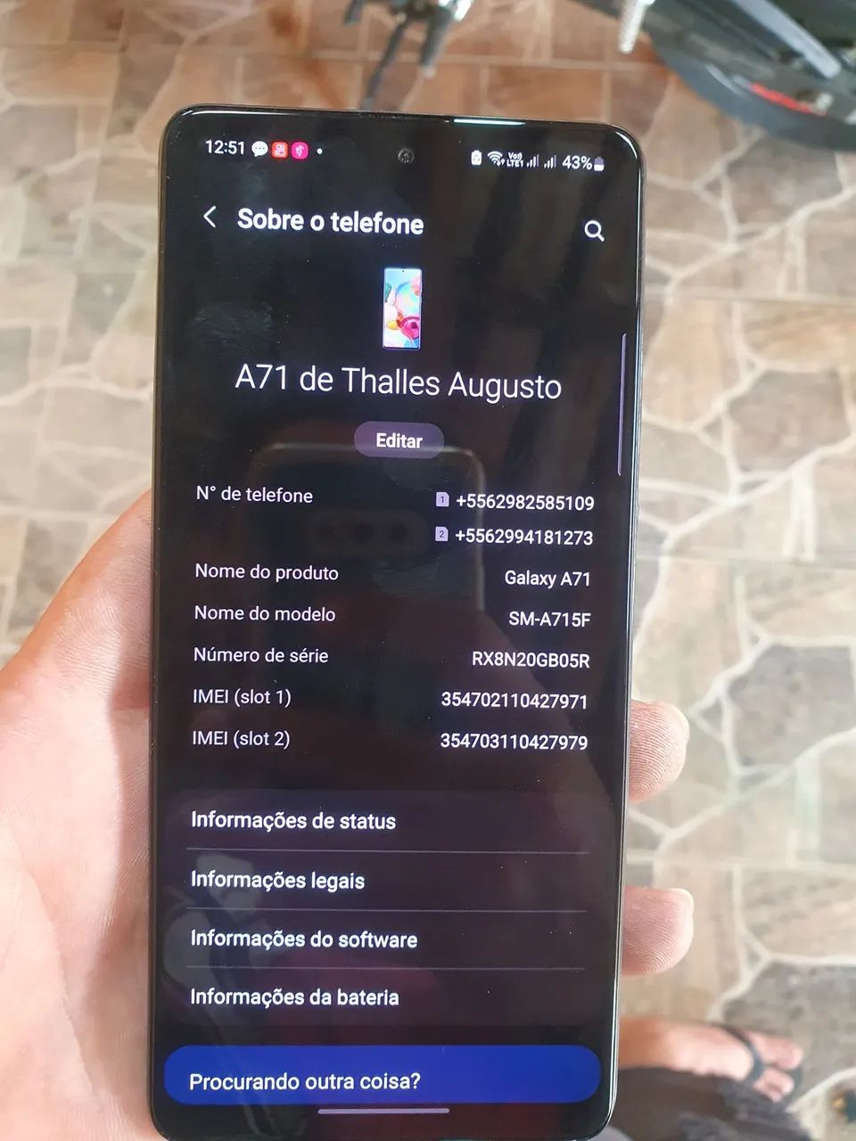 Galaxy A71 128gb - Foto 4