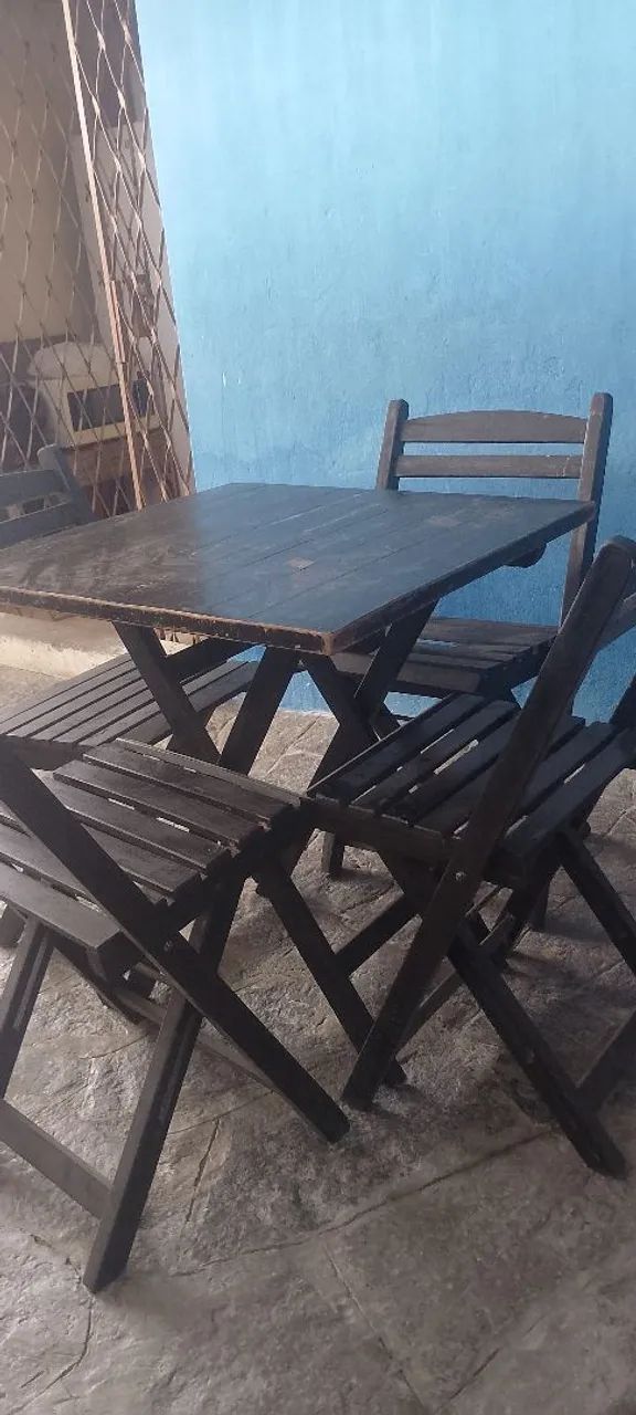 Mesa com 4 cadeiras - Foto 2