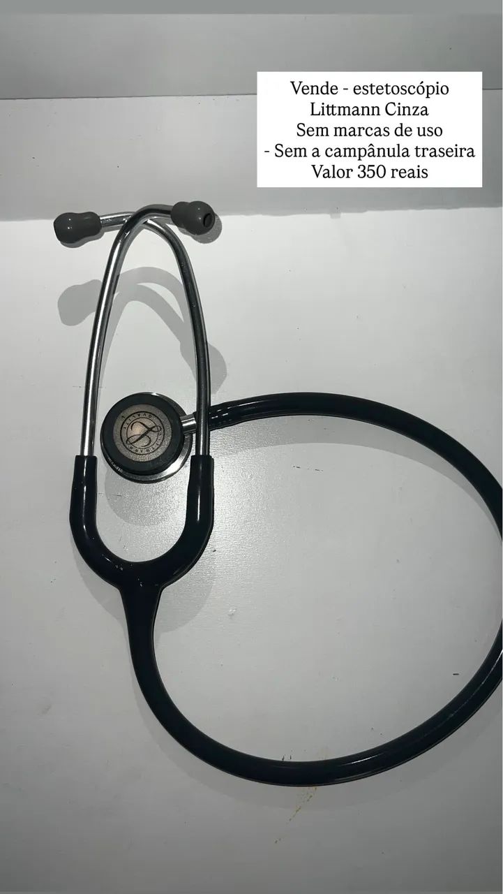 Estetoscópio littmann cinza 