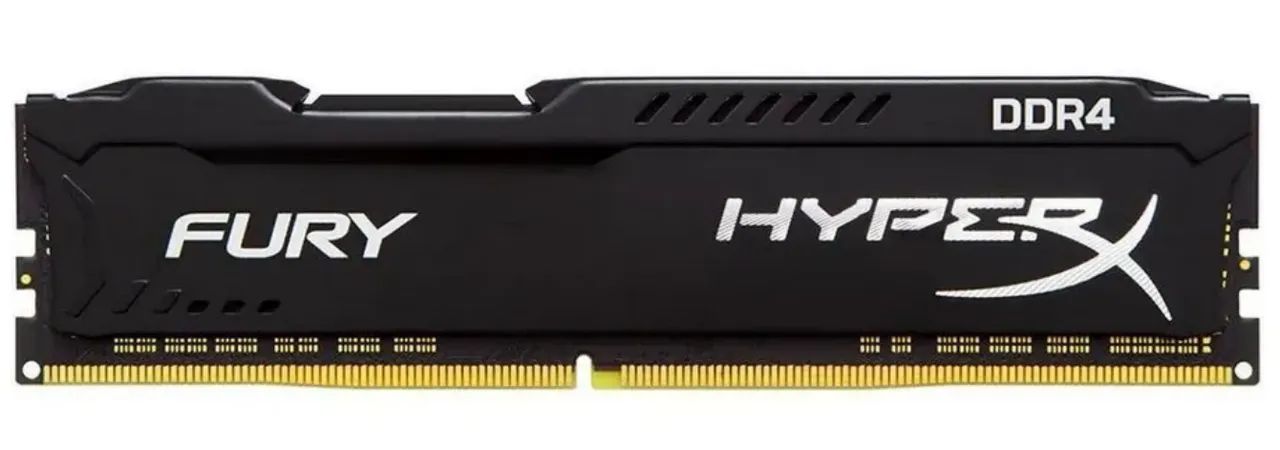 Memória Ram Kingston DDR4 Fury Hyperx Preto 8gb 1 Hx424c15fb2/8 - Foto 2